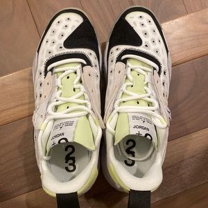 Nike Air Jordan Delta 2 White Cyber Green Shoes Sneakers